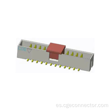 SMT doble fila tipo vertical conector de pegatina de pie